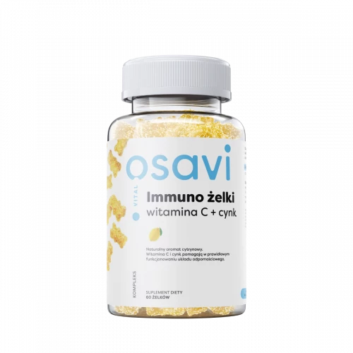 Osavi - Immuno Żelki Witamina C + Cynk 60 gummies Osavi - Immuno Żelki Witamina C + Cynk 60 gummies